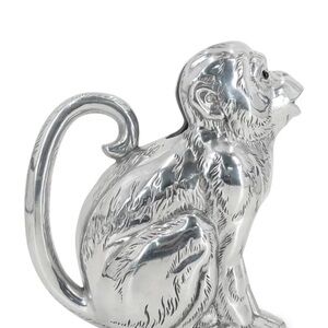Arthur Court Silver Monkey Pitcher